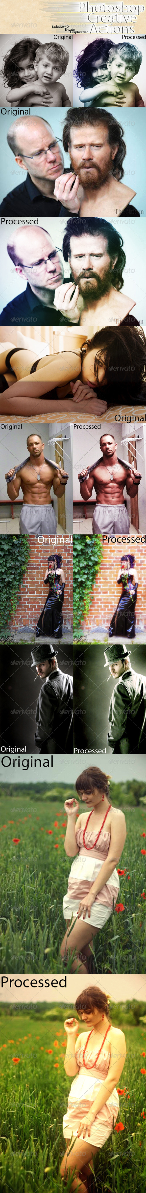 GraphicRiver Photoshop Creative Actions 8513452 GraphicRiver Photoshop Creative Actions 8513452