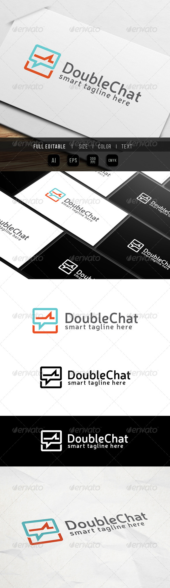 GraphicRiver Double Chat 8509771 GraphicRiver Double Chat 8509771