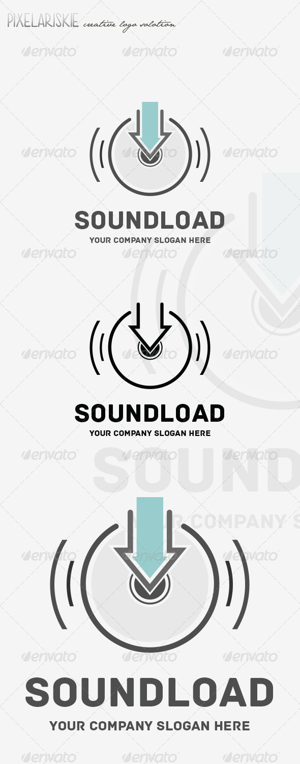GraphicRiver Sound Load Music Logo 8466714 GraphicRiver Sound Load Music Logo 8466714