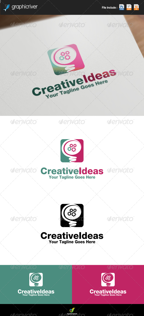 GraphicRiver Creative Ideas Logo 8514491 GraphicRiver Creative Ideas Logo 8514491