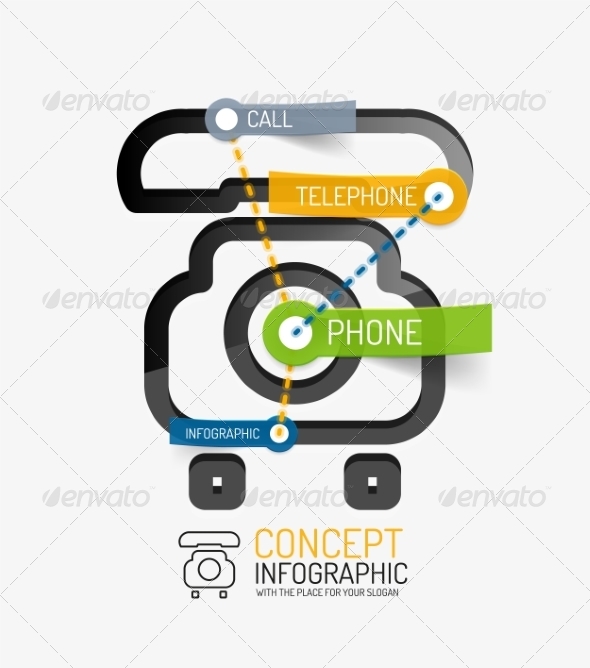 GraphicRiver Telephone Infographic Keywords 8514818 GraphicRiver Telephone Infographic Keywords 8514818