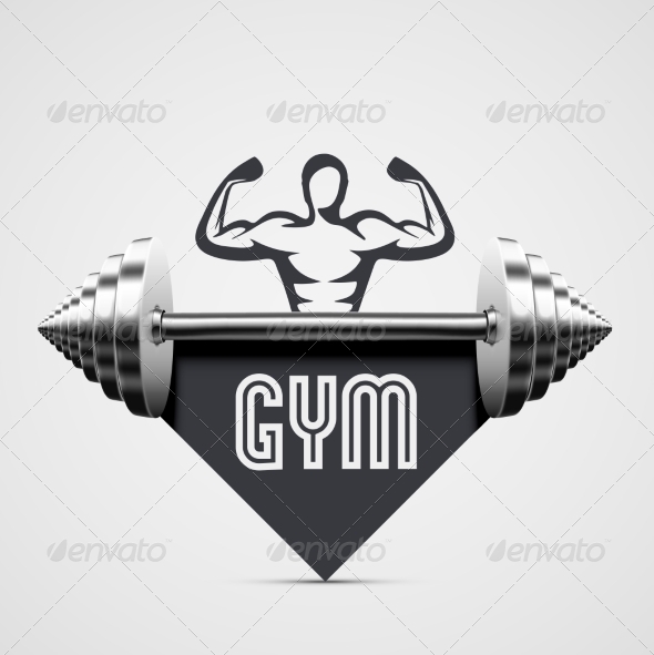 GraphicRiver Gym Icon 8514881 GraphicRiver Gym Icon 8514881