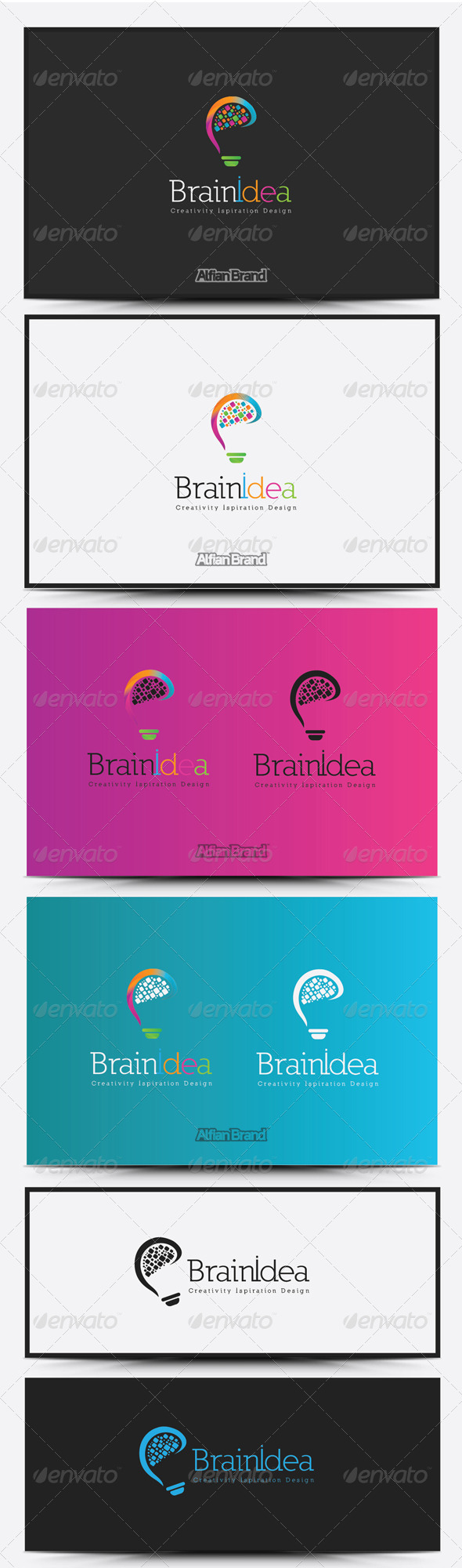 GraphicRiver Brain Idea Logo 8515225 GraphicRiver Brain Idea Logo 8515225