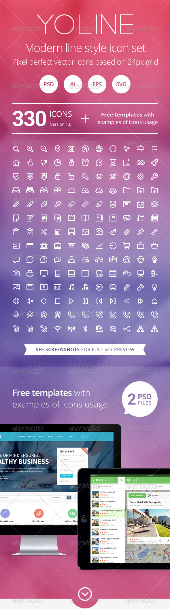 GraphicRiver Modern Line Style Icon Set 8515306 GraphicRiver Modern Line Style Icon Set 8515306
