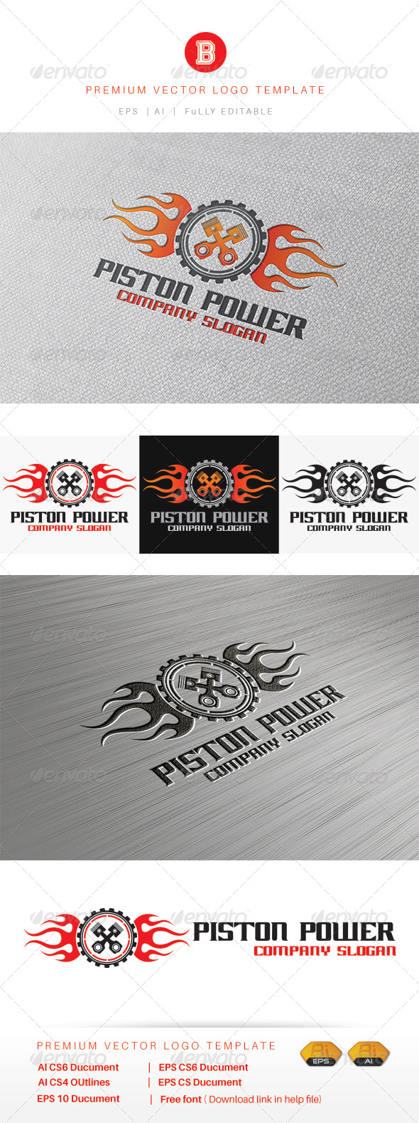 GraphicRiver Piston Power 8515395 GraphicRiver Piston Power 8515395