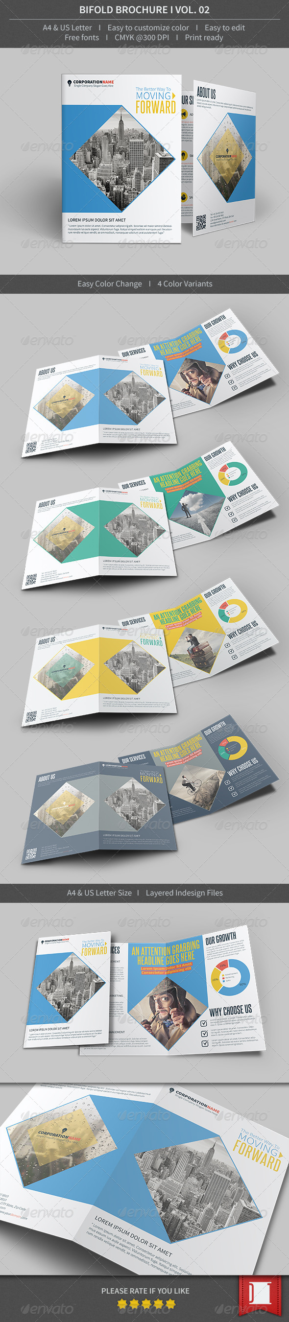 GraphicRiver Bifold Brochure Volume 02 8515440 GraphicRiver Bifold Brochure Volume 02 8515440