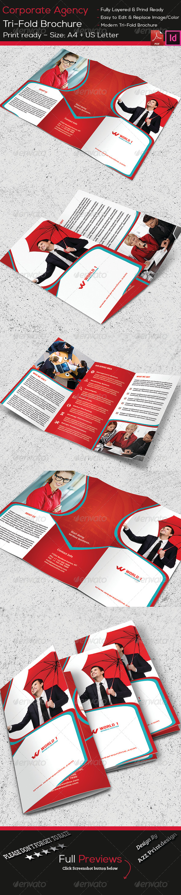 GraphicRiver Corporate Agency Brochure 8516270 GraphicRiver Corporate Agency Brochure 8516270