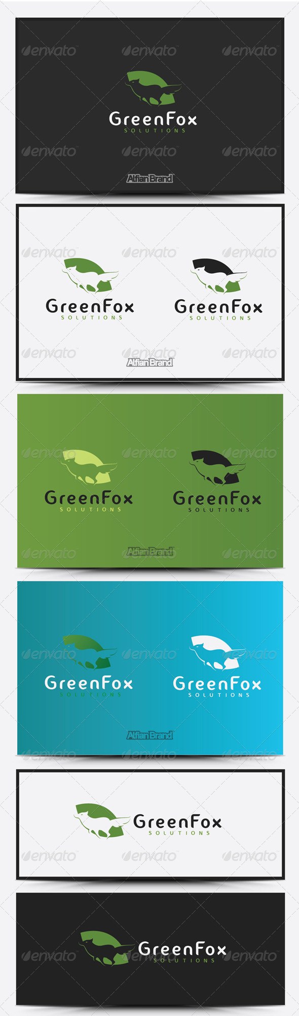 GraphicRiver Fox Logo 8516527 GraphicRiver Fox Logo 8516527