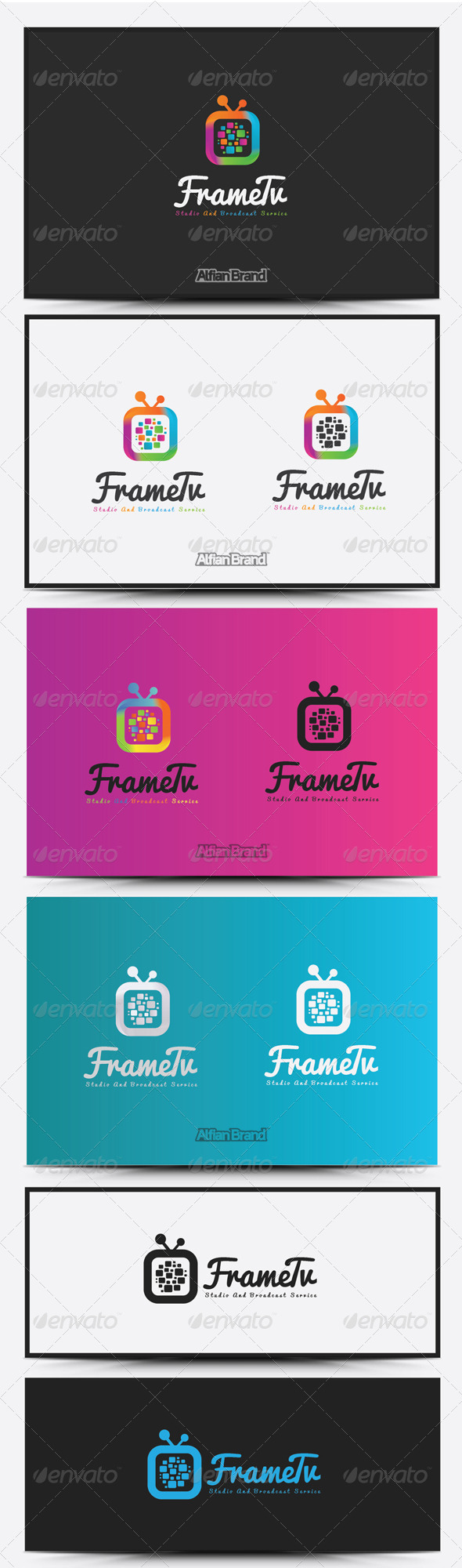 GraphicRiver Frame Tv Logo 8516567 GraphicRiver Frame Tv Logo 8516567
