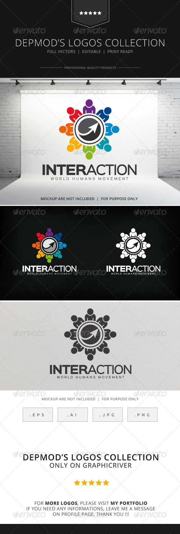 GraphicRiver Inter Action Logo 8516915 GraphicRiver Inter Action Logo 8516915