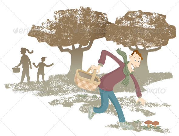 GraphicRiver Here are Mushrooms 8517082 GraphicRiver Here are Mushrooms 8517082