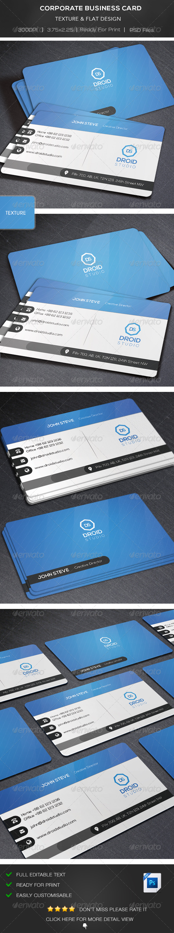 GraphicRiver Corporate Business Card 8518398 GraphicRiver Corporate Business Card 8518398