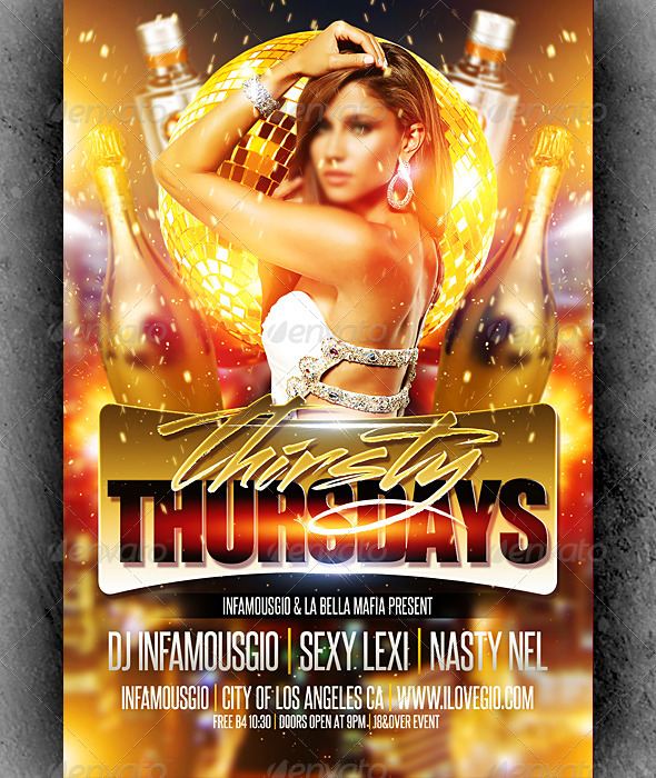 GraphicRiver Thirsty Thursdays 4 8514685 GraphicRiver Thirsty Thursdays 4 8514685