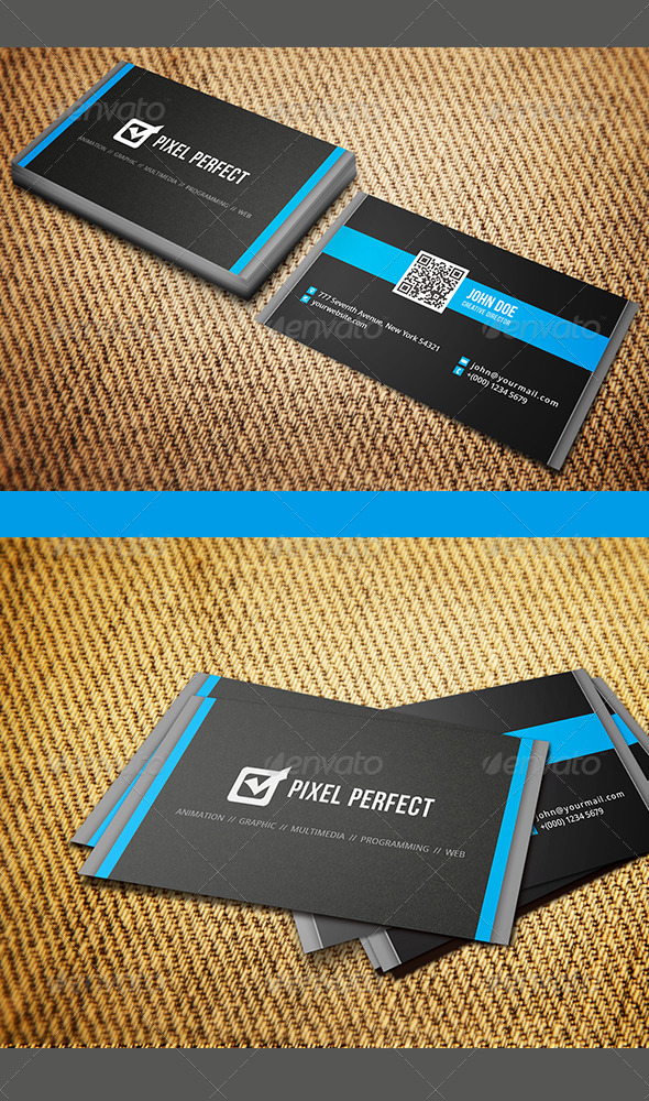 GraphicRiver Clean and Minimal Business Card 8518410 GraphicRiver Clean and Minimal Business Card 8518410