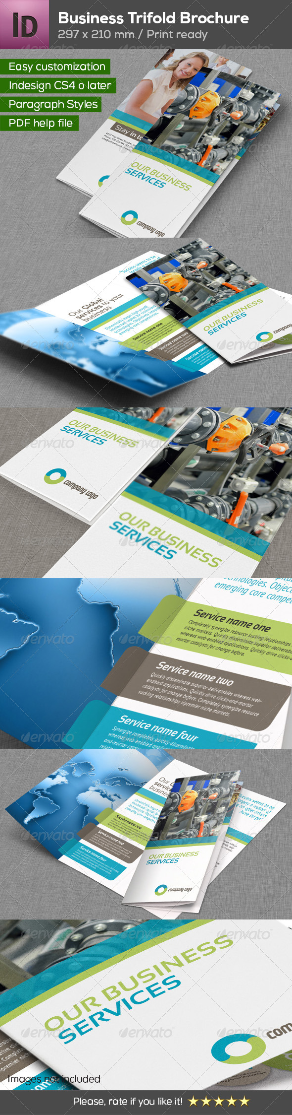 GraphicRiver Business Trifold Brochure 8519041 GraphicRiver Business Trifold Brochure 8519041