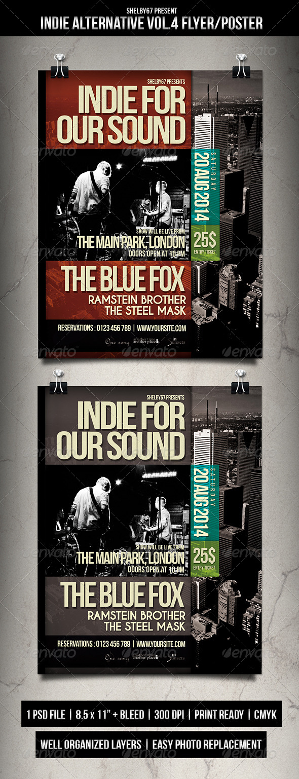 GraphicRiver Indie Alternative Flyer Poster Vol.4 8514692 GraphicRiver Indie Alternative Flyer Poster Vol.4 8514692
