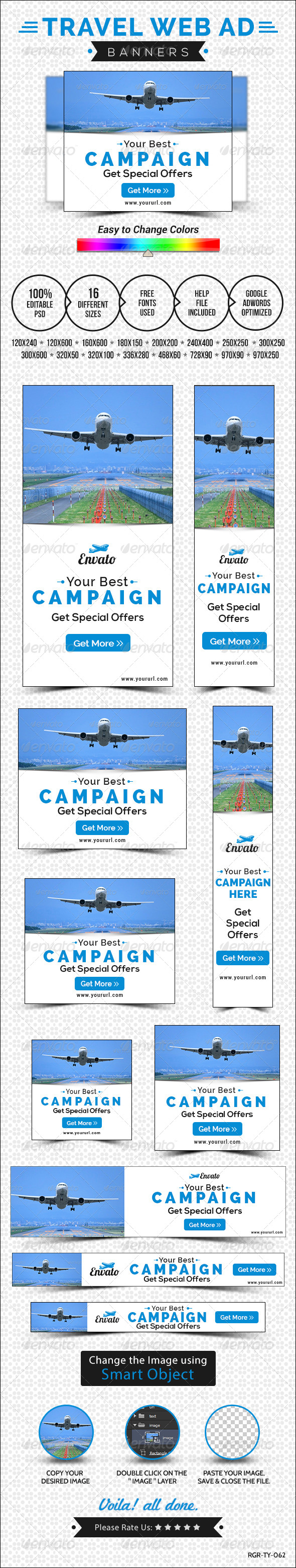 GraphicRiver Travel Banners 8520539 GraphicRiver Travel Banners 8520539