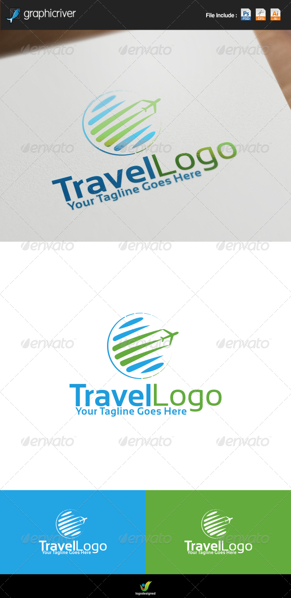 GraphicRiver Travel Agency Logo 8520664 GraphicRiver Travel Agency Logo 8520664