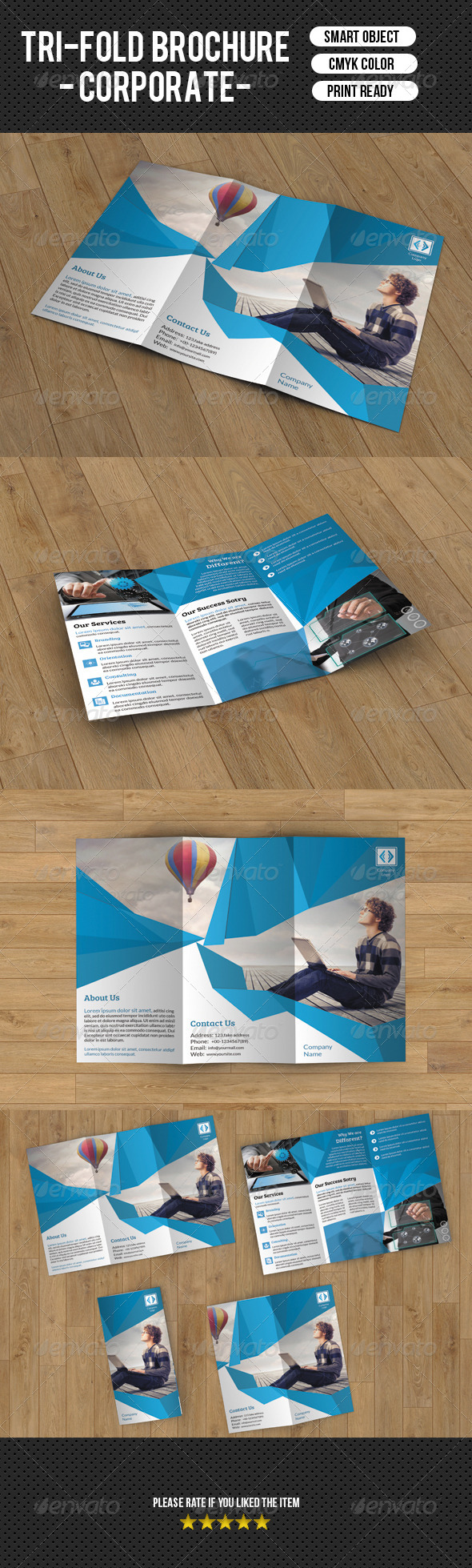 Trifold Business Brochure-V47 Trifold Business Brochure-V47