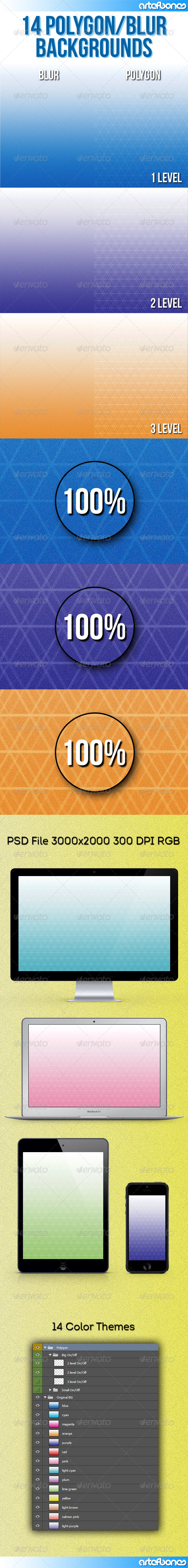 GraphicRiver 14 Polygon and Blur Backgrounds 8521712 GraphicRiver 14 Polygon and Blur Backgrounds 8521712
