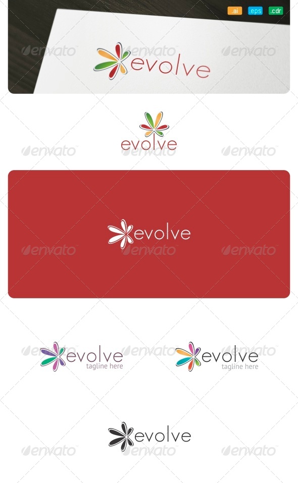 GraphicRiver Evolve Logo 8522005 GraphicRiver Evolve Logo 8522005