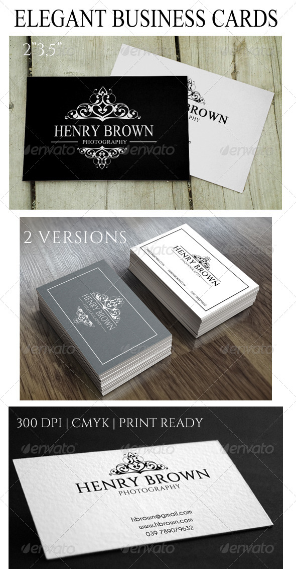 GraphicRiver Elegant Business Card 8522008 GraphicRiver Elegant Business Card 8522008
