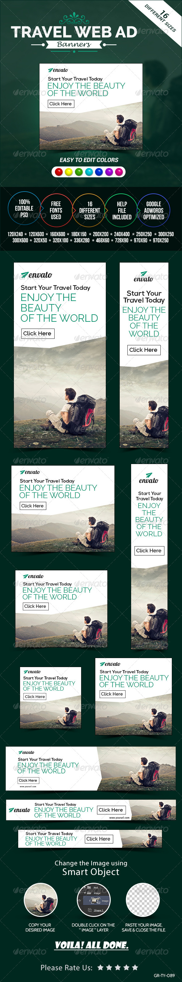 GraphicRiver Travel Ads Web Marketing Banners 8522500 GraphicRiver Travel Ads Web Marketing Banners 8522500