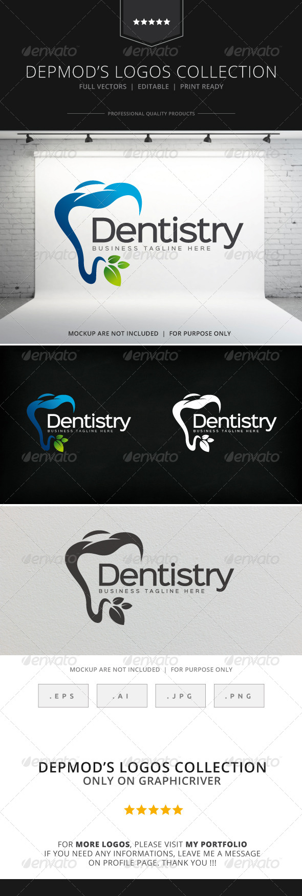 GraphicRiver Dentistry Logo 8522645 GraphicRiver Dentistry Logo 8522645