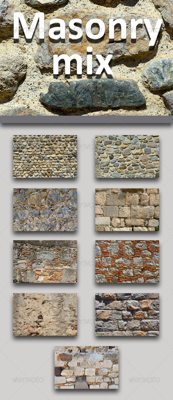 GraphicRiver Masonry Mix 8523002 GraphicRiver Masonry Mix 8523002