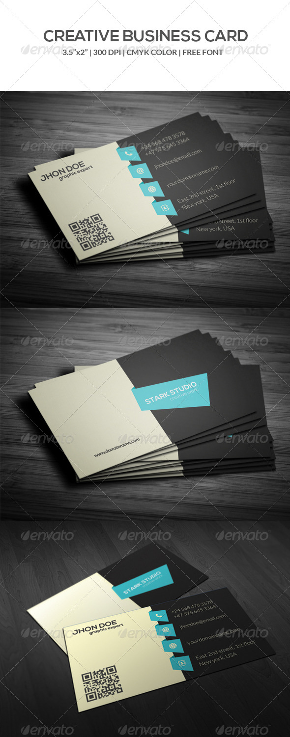 GraphicRiver Creative Business Card 8523149 GraphicRiver Creative Business Card 8523149