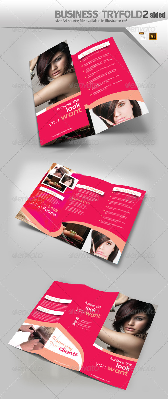 GraphicRiver Fashion TriFold Brochure 8523479 GraphicRiver Fashion TriFold Brochure 8523479