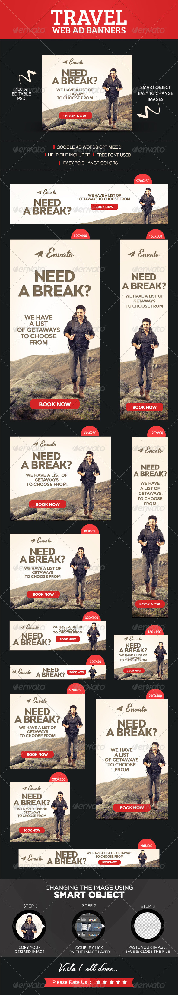 GraphicRiver Travel Marketing Banner Set 8523481 GraphicRiver Travel Marketing Banner Set 8523481