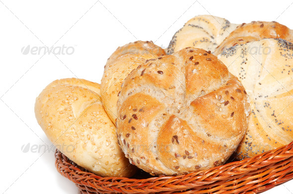 basket with bakery products (Misc) Photo Download