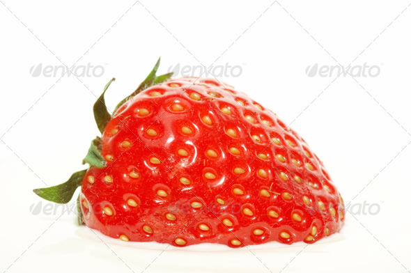 strawberry in a sour cream (Misc) Photo Download