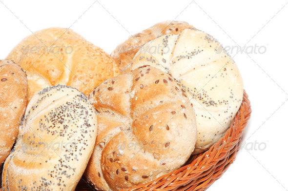 basket with bakery products (Misc) Photo Download