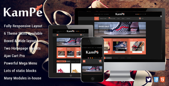 SM Kampe - Responsive Magento Theme