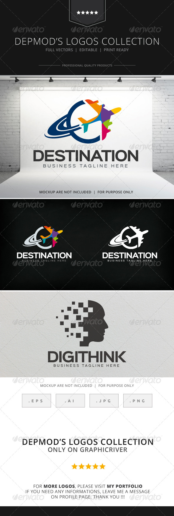 GraphicRiver Destination Logo 8524115 GraphicRiver Destination Logo 8524115