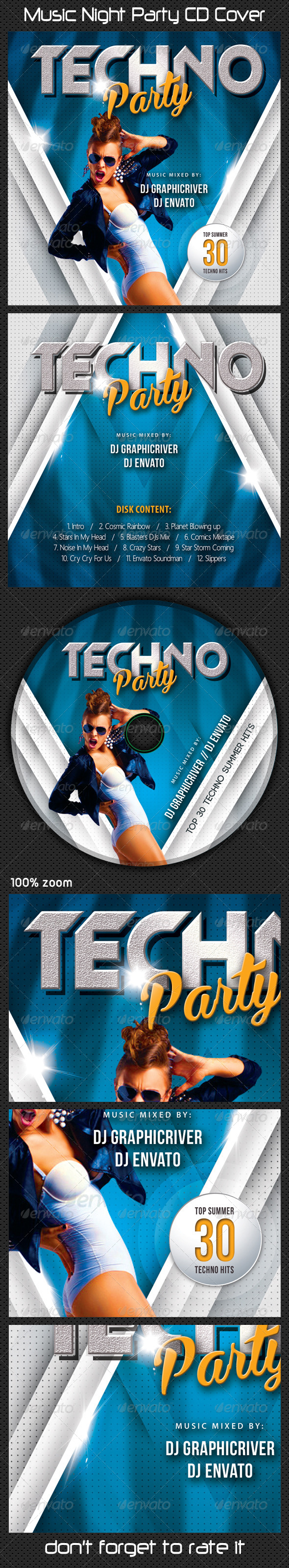 GraphicRiver Music Night Party CD Cover 09 8524194 GraphicRiver Music Night Party CD Cover 09 8524194