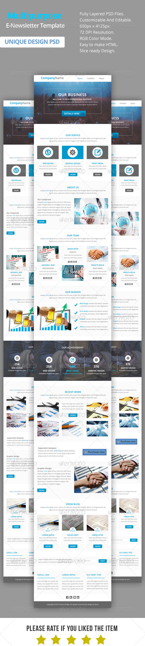 GraphicRiver Multipurpose E-Newsletter Template V11 8524294 GraphicRiver Multipurpose E-Newsletter Template V11 8524294