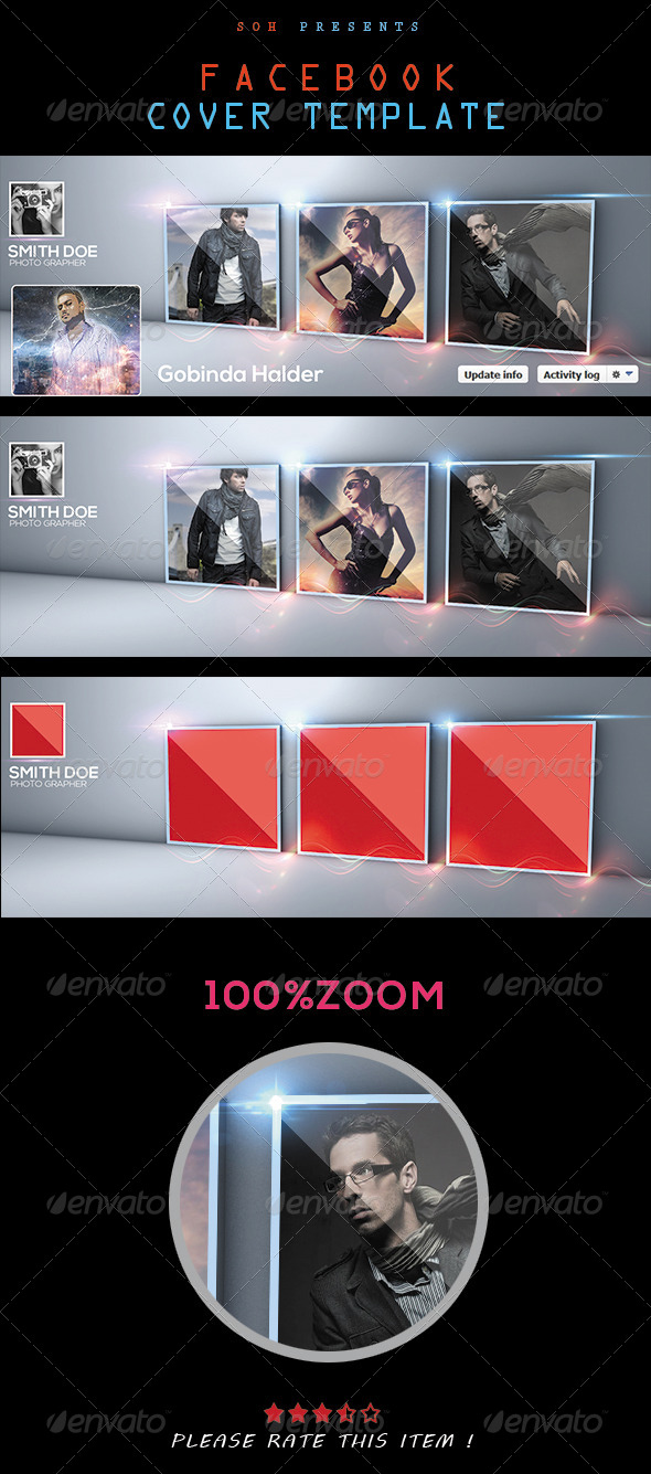 GraphicRiver Facebook Cover Template 8524429 GraphicRiver Facebook Cover Template 8524429
