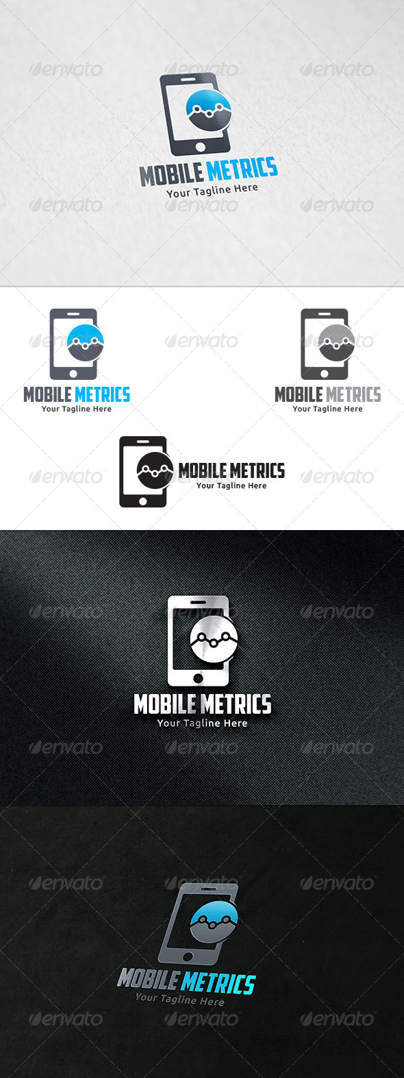 GraphicRiver Mobile Marketing Logo Template 8525133 GraphicRiver Mobile Marketing Logo Template 8525133