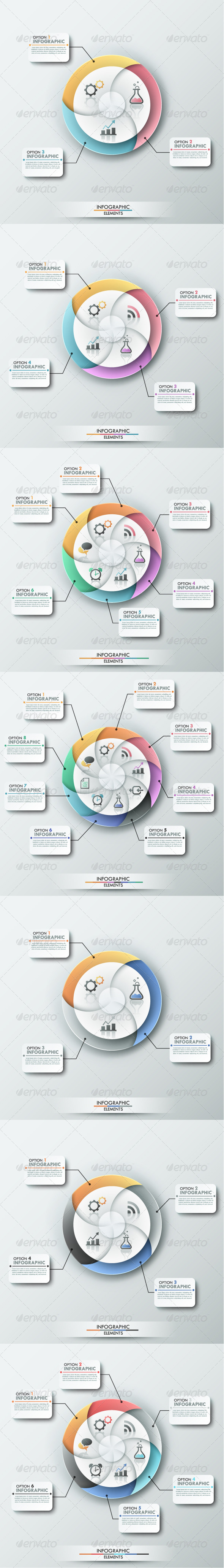Modern Infographic Banner With Pie Chart Modern Infographic Banner With Pie Chart