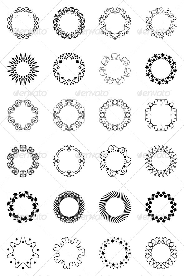 GraphicRiver Large Ornaments of Rings 8525429 GraphicRiver Large Ornaments of Rings 8525429