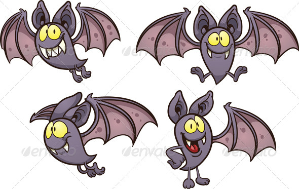 GraphicRiver Cartoon Bat 8526802 GraphicRiver Cartoon Bat 8526802