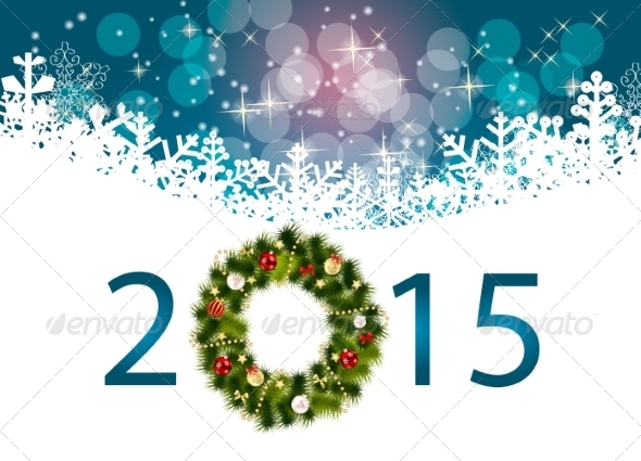 GraphicRiver Abstract Beauty 2015 New Year Background 8526854 GraphicRiver Abstract Beauty 2015 New Year Background 8526854