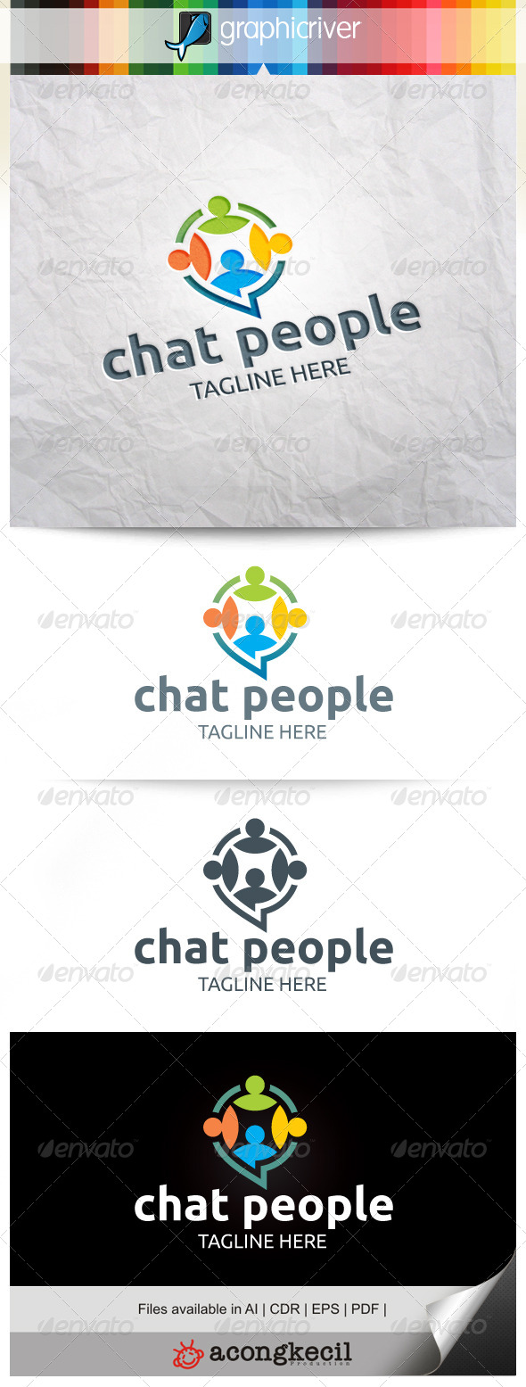 GraphicRiver Chat People 8527898 GraphicRiver Chat People 8527898