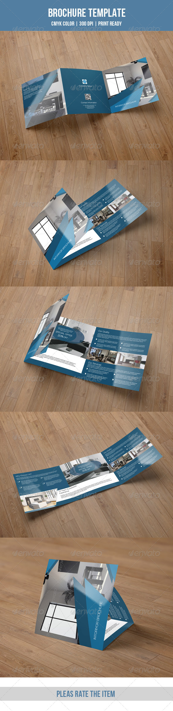 GraphicRiver Square Trifold for Interior Design-V28 8529129 GraphicRiver Square Trifold for Interior Design-V28 8529129