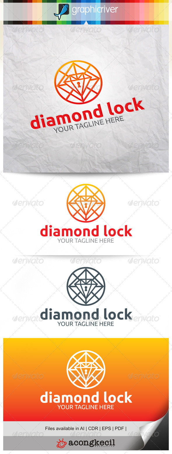 GraphicRiver Diamond Lock V.5 8529968 GraphicRiver Diamond Lock V.5 8529968