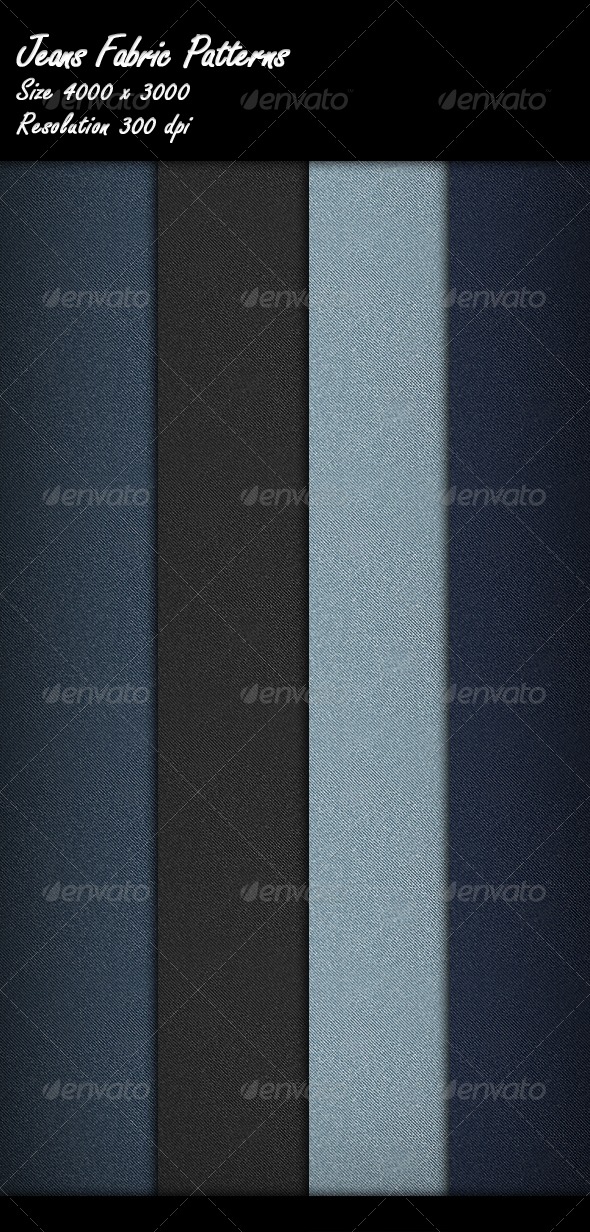 GraphicRiver Jeans Fabric Patterns 8530167 GraphicRiver Jeans Fabric Patterns 8530167