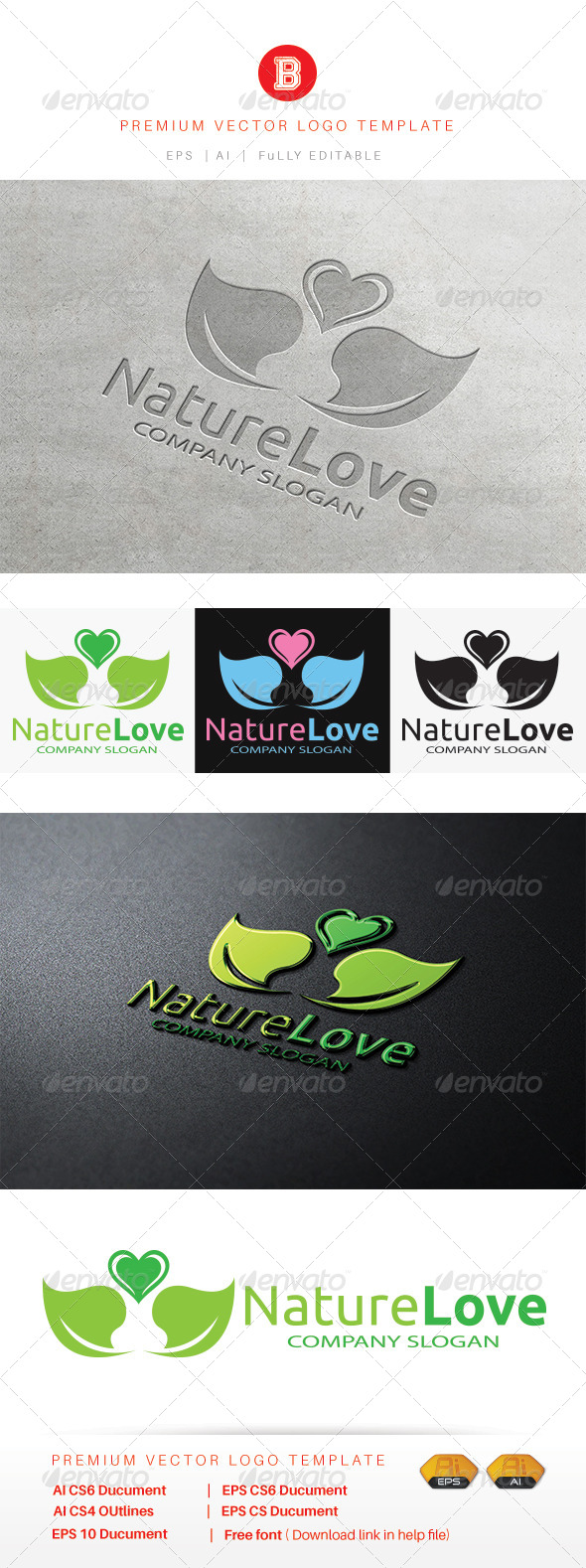GraphicRiver Nature Love 8530295 GraphicRiver Nature Love 8530295